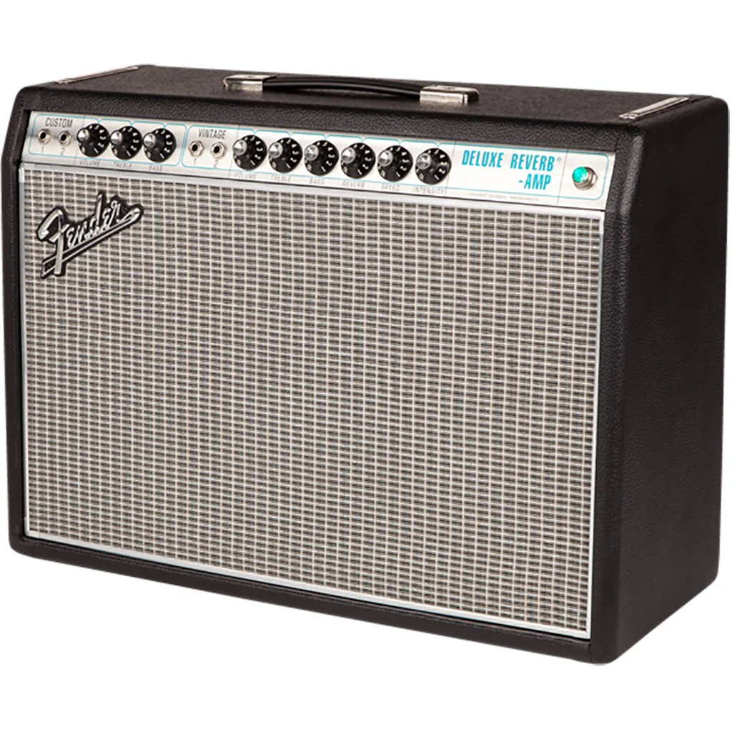 Fender 68 Custom Deluxe Reverb - 22W 1X12 Combo Tube Amp - Image 3