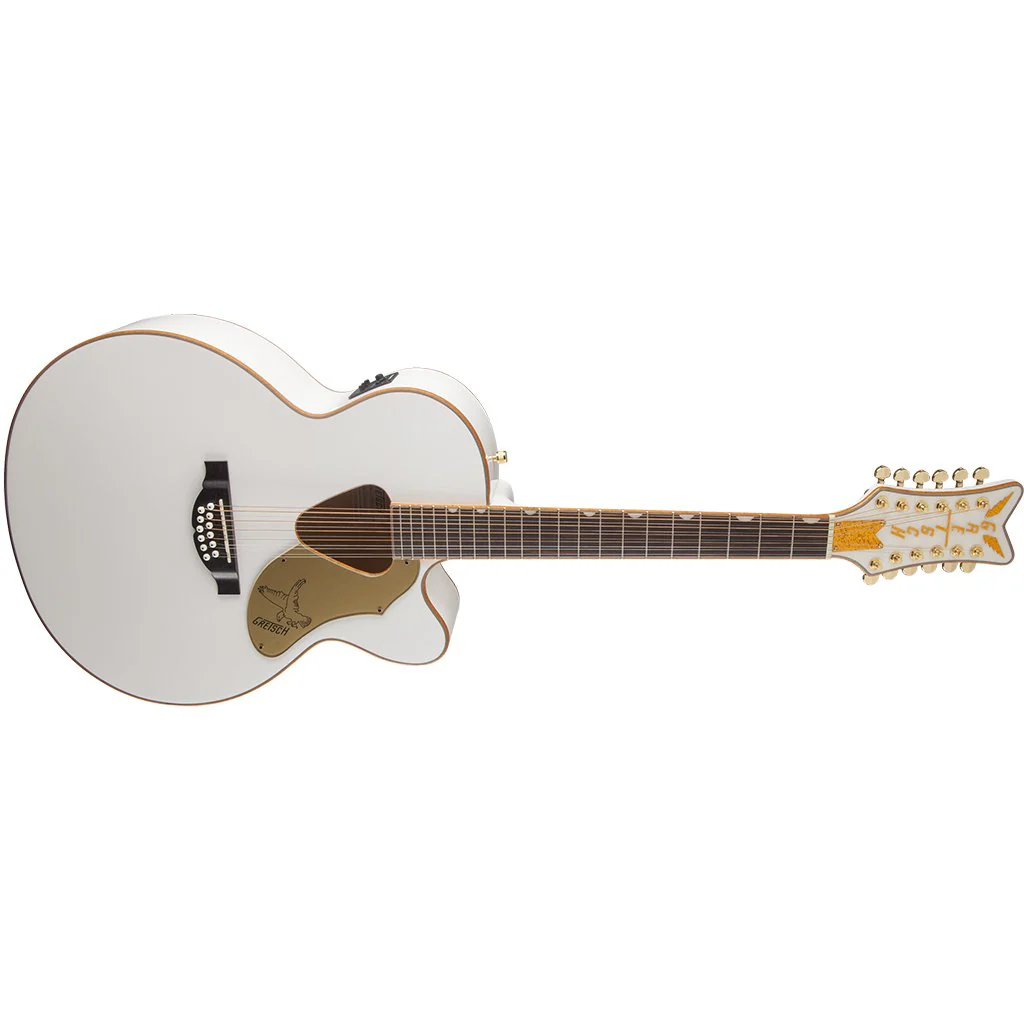 Gretsch G5022CWFE-12 Rancher Falcon 12 String - White - Image 5