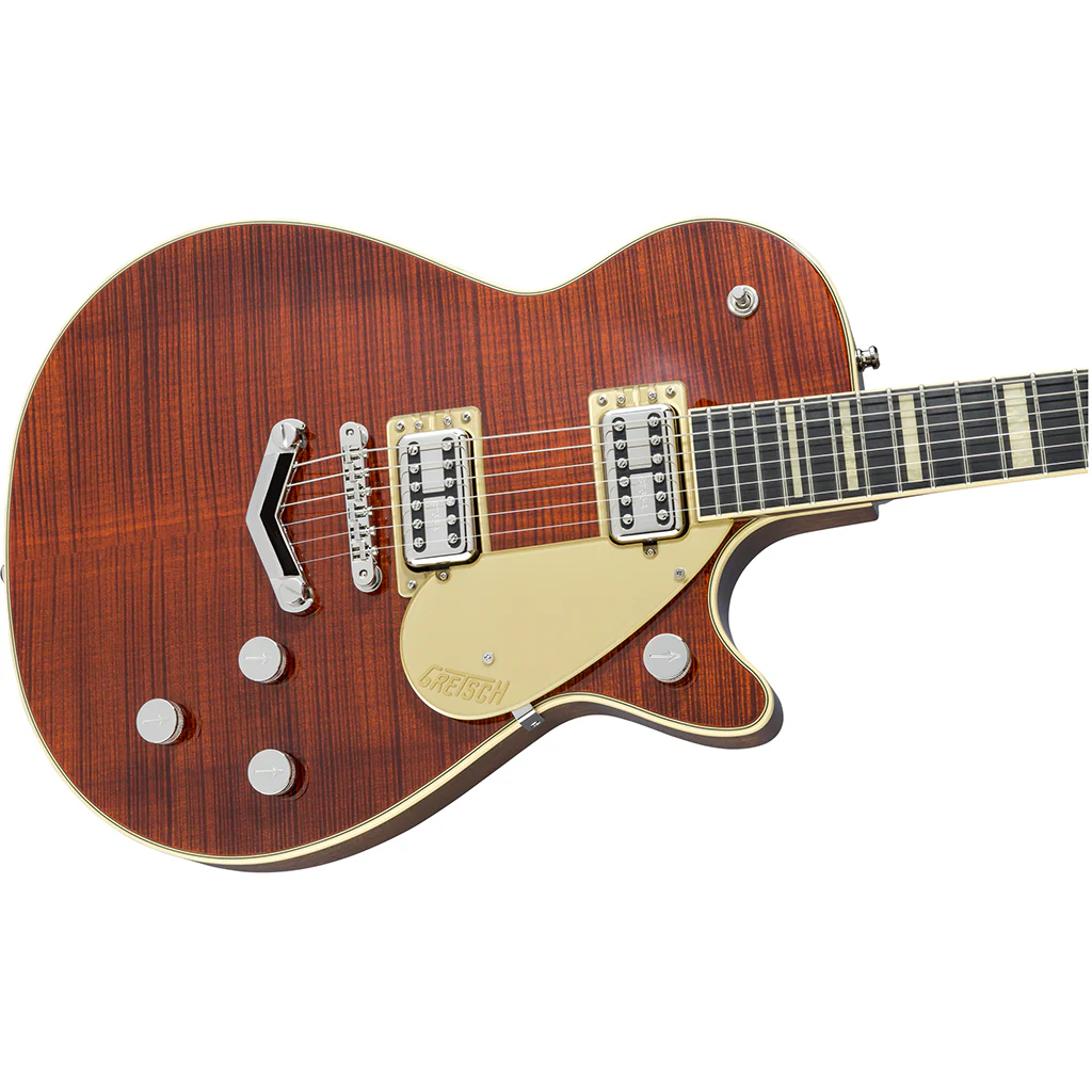 Gretsch G6228FM-PE Players Edition Jet - Flame Maple Bourbon Stain - Image 4