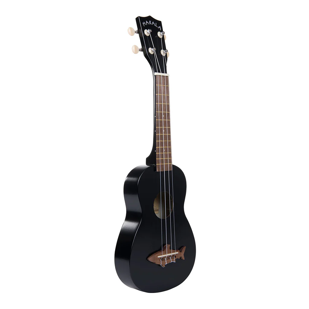 Makala Soprano Ukulele Shark Bridge - Black Tip - Image 3